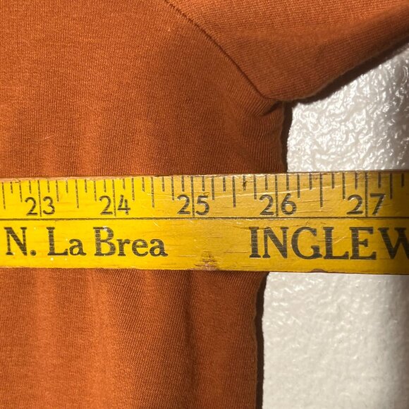 Chicos Zenergy Rust Orange Pullover Sweater Women's 4 (XXL-20/22) Cotton/Modal - Picture 13 of 16